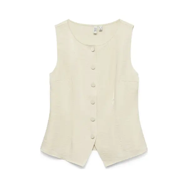 Vero Moda Gilet Vmisla Blazer Vest Wvn Btq 10340903 Birch Dames Maat - M thumbnail