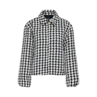 Only Jas Onlflorance Boucle Zip Jacket Otw 15357739 Black/birch Dames Maat - L