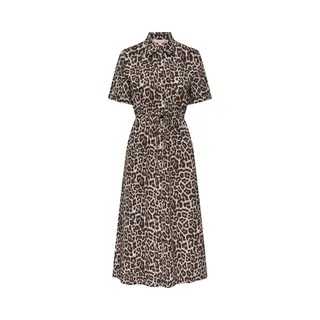 Only Jurk 'ONLAris' Beige / Bruin / Zwart