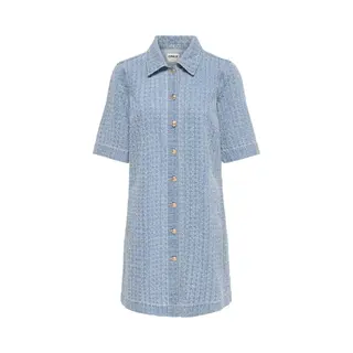 Only - Onlbelle Boucle S/S Dnm Dress Bj Dames Jurk