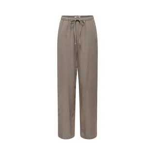 Only Broek Onlsiesta Mw Pull-up Linen Bl Pnt N 15322263 Walnut Dames Maat - W25 X L32