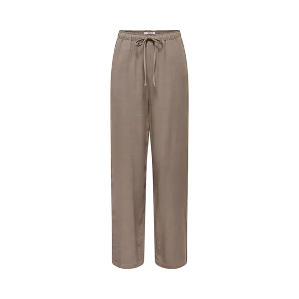 Only Broek Onlsiesta Mw Pull-up Linen Bl Pnt N 15322263 Walnut Dames Maat - W28 X L32 thumbnail