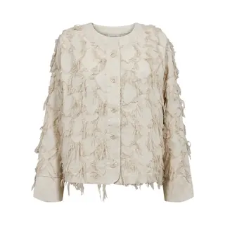 Freequent Vest Fqfolly Jacket 208157 Moonbeam Melange Dames Maat - L
