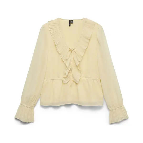 Vero Moda Geplooide Top Vmdora Top thumbnail