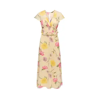 Long Ruffled Dress For Women Only Valda