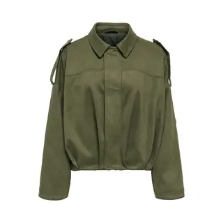 Only Onlmoon-Stina Faux Suede Bomber Pnt Noos