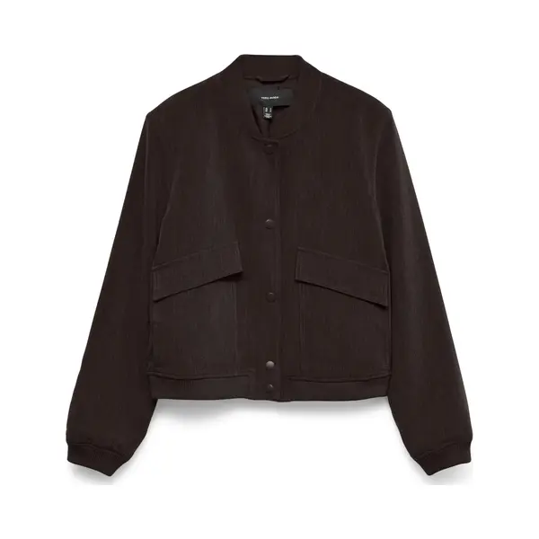 Vero Moda Jas Vmamala Short Jacket Noos 10307303 Chocolate Torte Dames Maat - Xl thumbnail