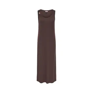 Jacqueline De Yong Jurk Jdyuffa S/l Long Dress Jrs Exp 15391025 Chicory Coffee Dames Maat - L