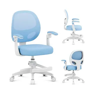 Mark Adler Junior 3.1 Kinderbureaustoel – Ergonomische Draaistoel Voor Kinderen - Verstelbaar & Comfortabel - Blauw
