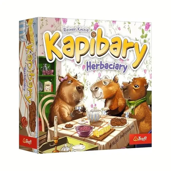 Konjac Sponge Capybara Tea Party Familienspiel thumbnail