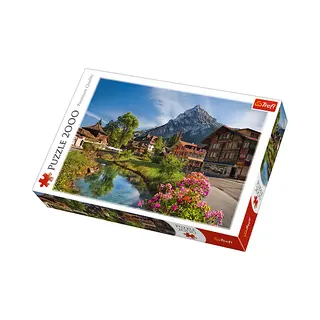 Trefl - Puzzles - "2000" - Alps in the summer