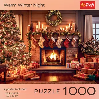 Trefl 99283 puzzel Legpuzzel 1000 stuk(s) Kerstmis