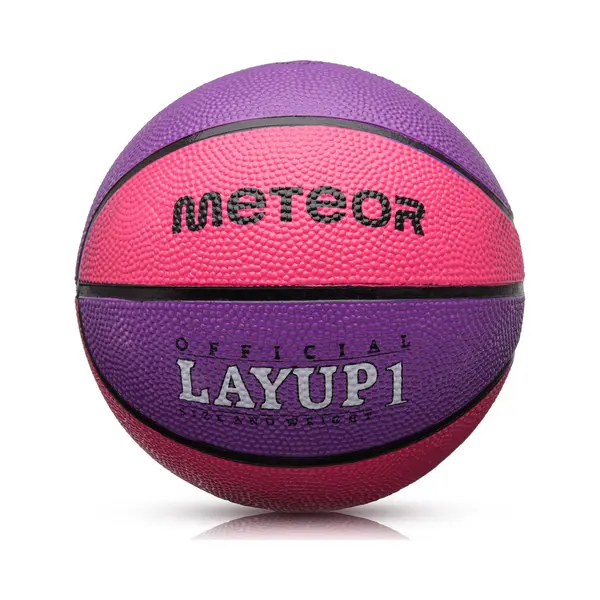 Meteor Layup 1 - Basketbal - Kleur, Roze/paarse thumbnail