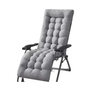 Gardlov 23490 Ligstoelkussen, Dik, 173 X 50 X 5 Cm, Van Duurzaam Katoen, Ademend, Met Lus En Veters, Effen