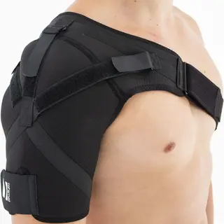 Reh4Mat Pro Schouderbrace - Xxxl - Universeel - Zwart