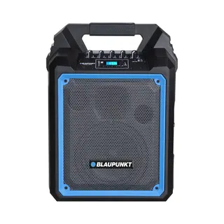 Blaupunkt MB06 tragbarer/Party-Lautsprecher Stereo tragbarer Lautsprecher Schwarz, Blau 500 W