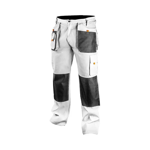 Neo Tools Topex Profi Arbeitshose Weiß Sicherheitshose Arbeitskleidung Berufsbekleidung Bundhose Malerhose Hose S-Xxl (M/50) thumbnail