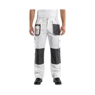 Neo Tools Topex Profi Arbeitshose Weiß Sicherheitshose Arbeitskleidung Berufsbekleidung Bundhose Malerhose Hose S-Xxl (L/52)