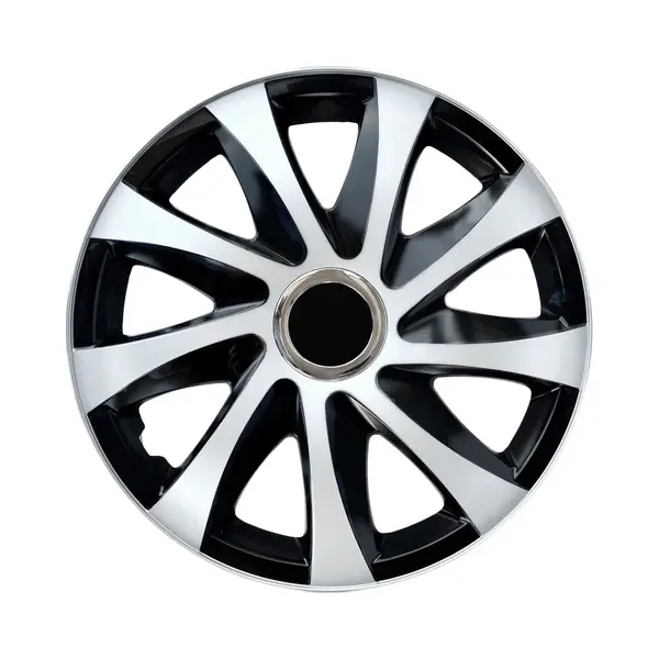 Nrm Drift Extra - Wieldoppen 15" - Set Van 4 Stuks - Wit / Zwart thumbnail