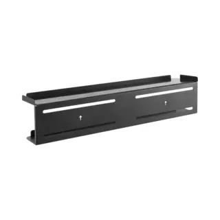 Maclean Mc-904 Storage Shelf 2in1 Wall Mount Tv Back Vesa 2kg 2 Mounting Options Universal