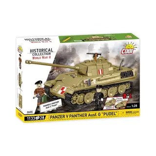 Cobi Panzer V Panther Ausf.G Pudel, Olivgrün