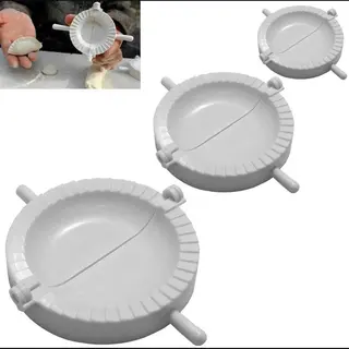 Dumpling Maker 3 Stuks 3 Verschillende Formaten – Ook Geschikt Voor Ravioli En Pastei – Deegmal
