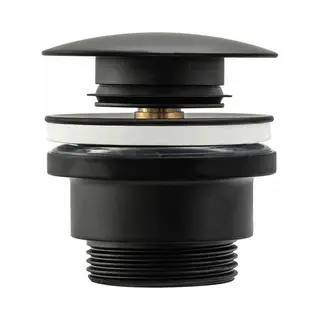 Rea - Universal Basin Click-clack Plug Old Black