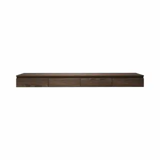 Selsey Bemmi Slim – Tv-hangmeubel 4 Deuren – Walnoot Wisconsin Houtlook – 200 Cm