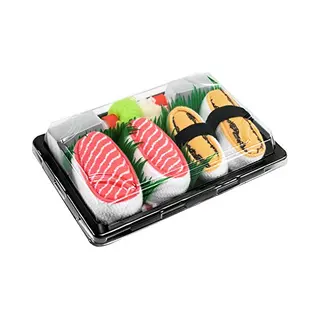 Rainbow Socks - Sushi Skarpetki - Box - Kleurrijk - Grappig