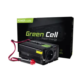 Green Cell INV06 netvoeding & inverter Auto 150 W Zwart
