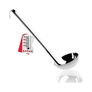 Kadax Soup Ladle, Stainless Steel Ladle With Long Handle, Kitchen Serving Ladle In Several Sizes, Durable Silver Ladle For Soup, Stew, Gravy, Sauce (7
