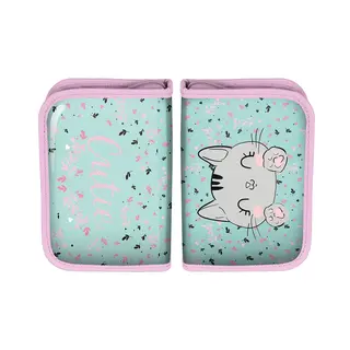 Animal Pictures Gevuld Etui Cat - 19.5 X 13.5 Cm - 22 St. - Polyester