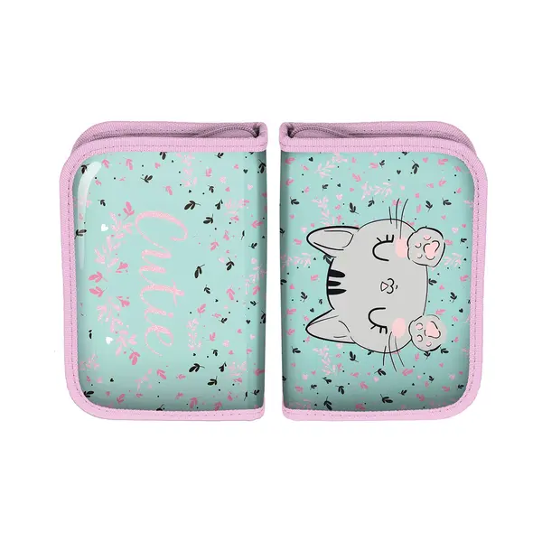 Animal Pictures Gevuld Etui Cat - 19.5 X 13.5 Cm - 22 St. - Polyester thumbnail