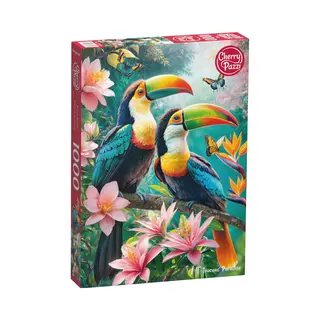 Cherry Pazzi Puzzel 1000 Stukjes - Toekans Paradijs (1000 onderdelen)