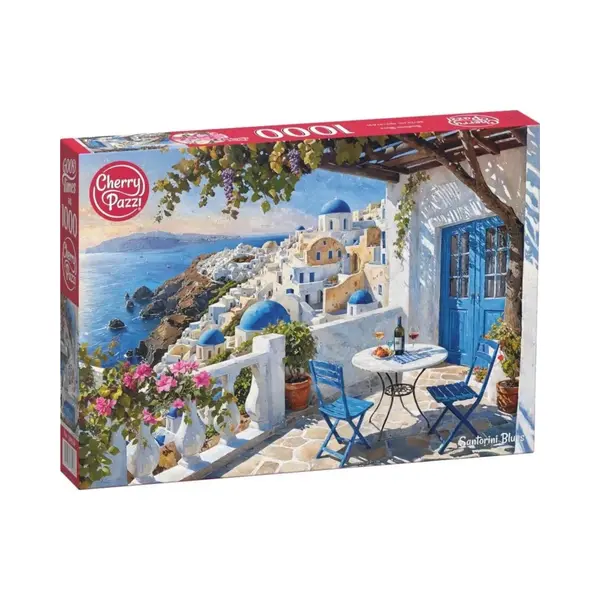 CherryPazzi Santorini Blues Puzzel 1000 Stukjes thumbnail