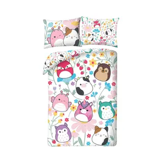 Pokémon Squishmallows Dekbedovertrek 140 X 200 Cm (70 X 90 Cm) Polyester
