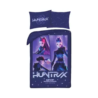 KPop Demon Hunters K-pop Demon Hunters Dekbedovertrek Cosmic 140 X 200 Cm - Katoen