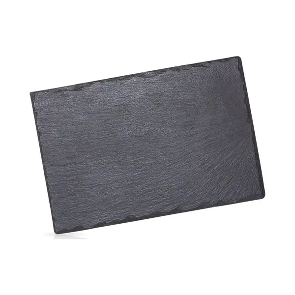 vilde Dienblad Steen Leisteen Rechthoekige 30x20 Cm - Serveer Plateau - Serveerplateau thumbnail