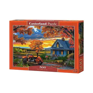 Castorland Legpuzzel Herfst Rit - 500 Stukjes Puzzel Volwassenen.