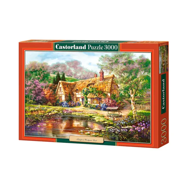 Castorland Twilight at Woodgreen Pond 3000 stukjes thumbnail