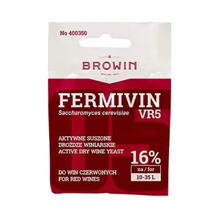 Browin Fermicru Vr Wijngist 5 Droge Gist Wijngist Pure Gist 7g
