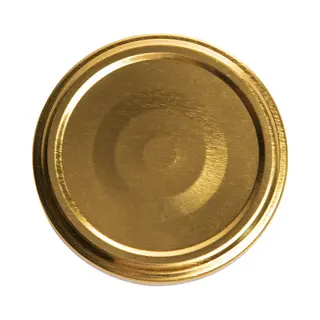 Browin Gouden Twist-off Deksel Ø66 - 10 Stuks - Vershouddeksel - Weckdeksel