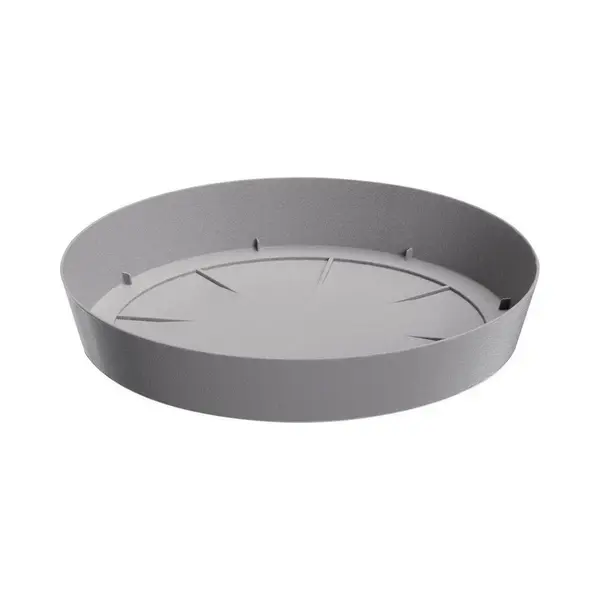 Prosperplast Opvangschaal/onderschaal Voor Bloempot/plantenpot - Lichtgrijs - Rond - Dia 27 Cm thumbnail