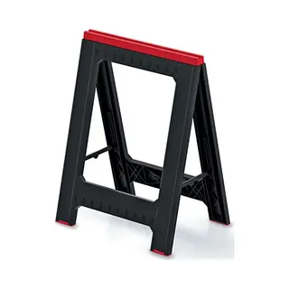 Kistenberg Axle Stand, Work Stand, Folding Trestle, Sawhorse (Collapsible, Firm Stand, Non-Slip Feet, 350 Kg Load Capacity)