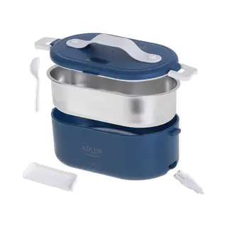 Adler Ad 4505 - Lunchbox - Verwarmde Voedselcontainer 0, 8 Liter - Blauw