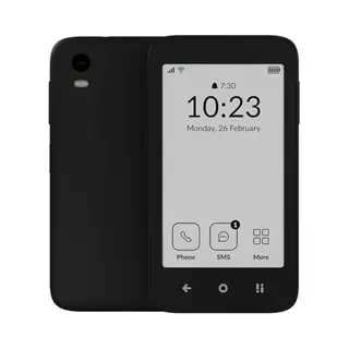 Mudita Kompakt Zwart - Minimalistische E Ink®-telefoon - Navigatie Offline - 8MP Camera - Veilige Gegevensback-ups