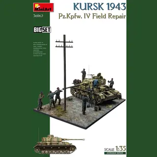 Mini Art Big-Set - Kursk 1943 Pz.Kpfw.Iv Field