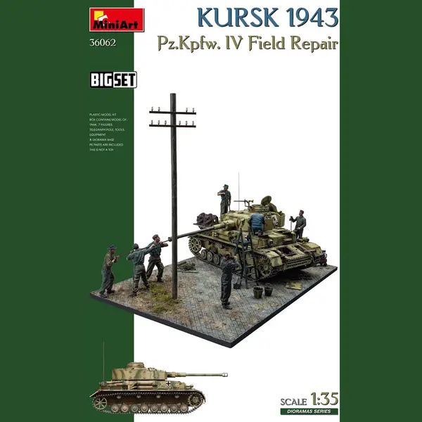 Mini Art Big-Set - Kursk 1943 Pz.Kpfw.Iv Field thumbnail