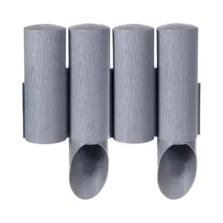 Cellfast Garden Lawn Edge Border Palissade Plastic Met Houten Structuur
