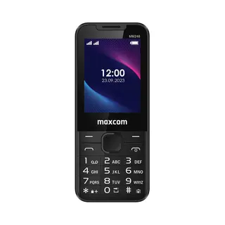 MaxCom Classic MM248 4G 6.1 cm (2.4") 82.3 g Black Feature phone